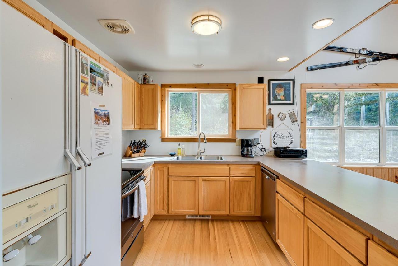 Hot Tub Cool Views: Roaring Creek Cabin Leavenworth Ngoại thất bức ảnh