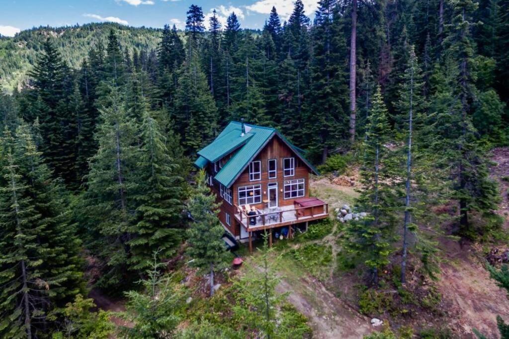 Hot Tub Cool Views: Roaring Creek Cabin Leavenworth Ngoại thất bức ảnh