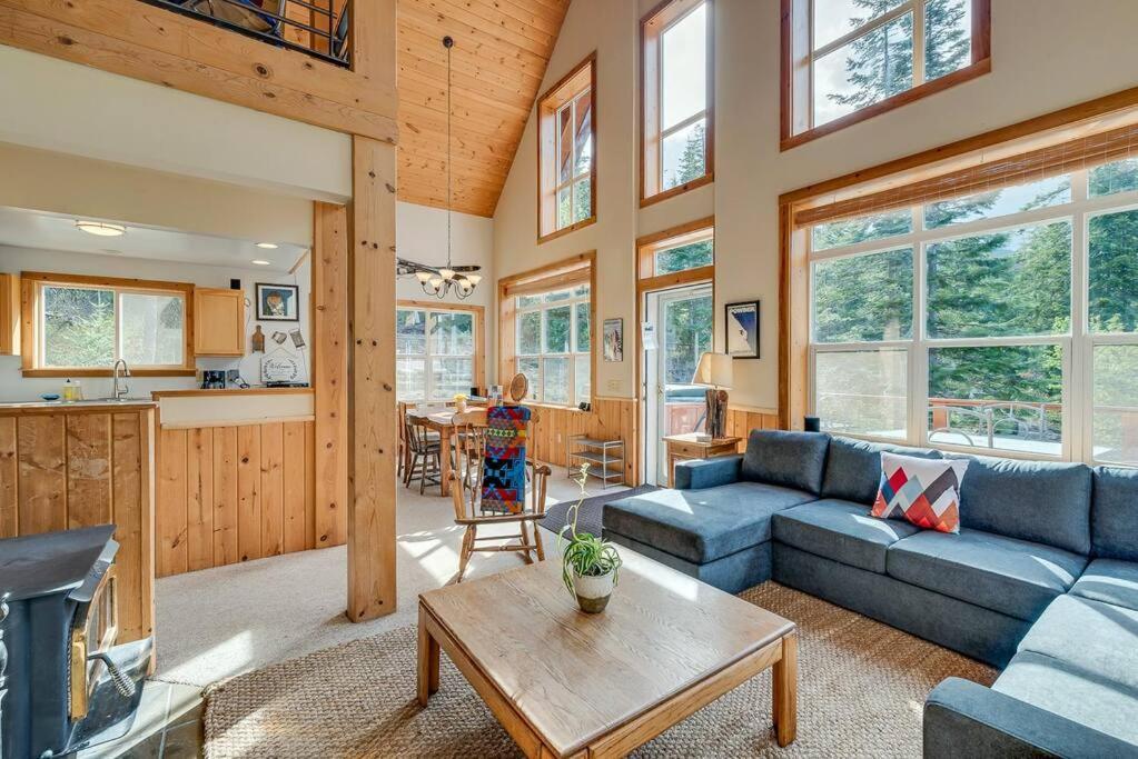 Hot Tub Cool Views: Roaring Creek Cabin Leavenworth Ngoại thất bức ảnh