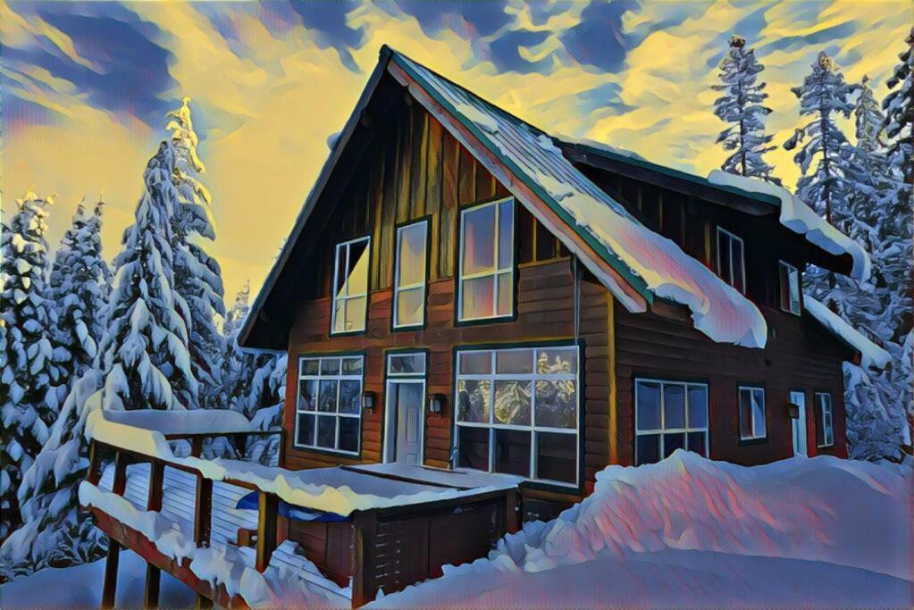 Hot Tub Cool Views: Roaring Creek Cabin Leavenworth Ngoại thất bức ảnh