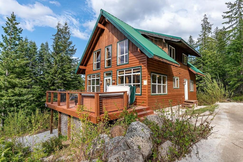 Hot Tub Cool Views: Roaring Creek Cabin Leavenworth Ngoại thất bức ảnh