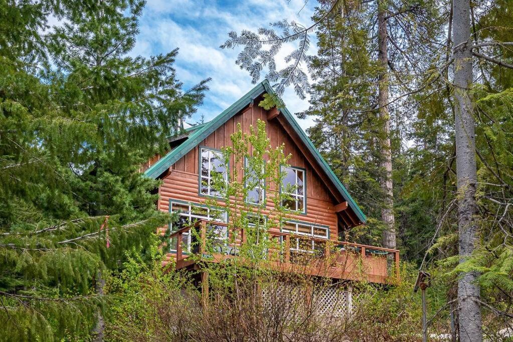 Hot Tub Cool Views: Roaring Creek Cabin Leavenworth Ngoại thất bức ảnh